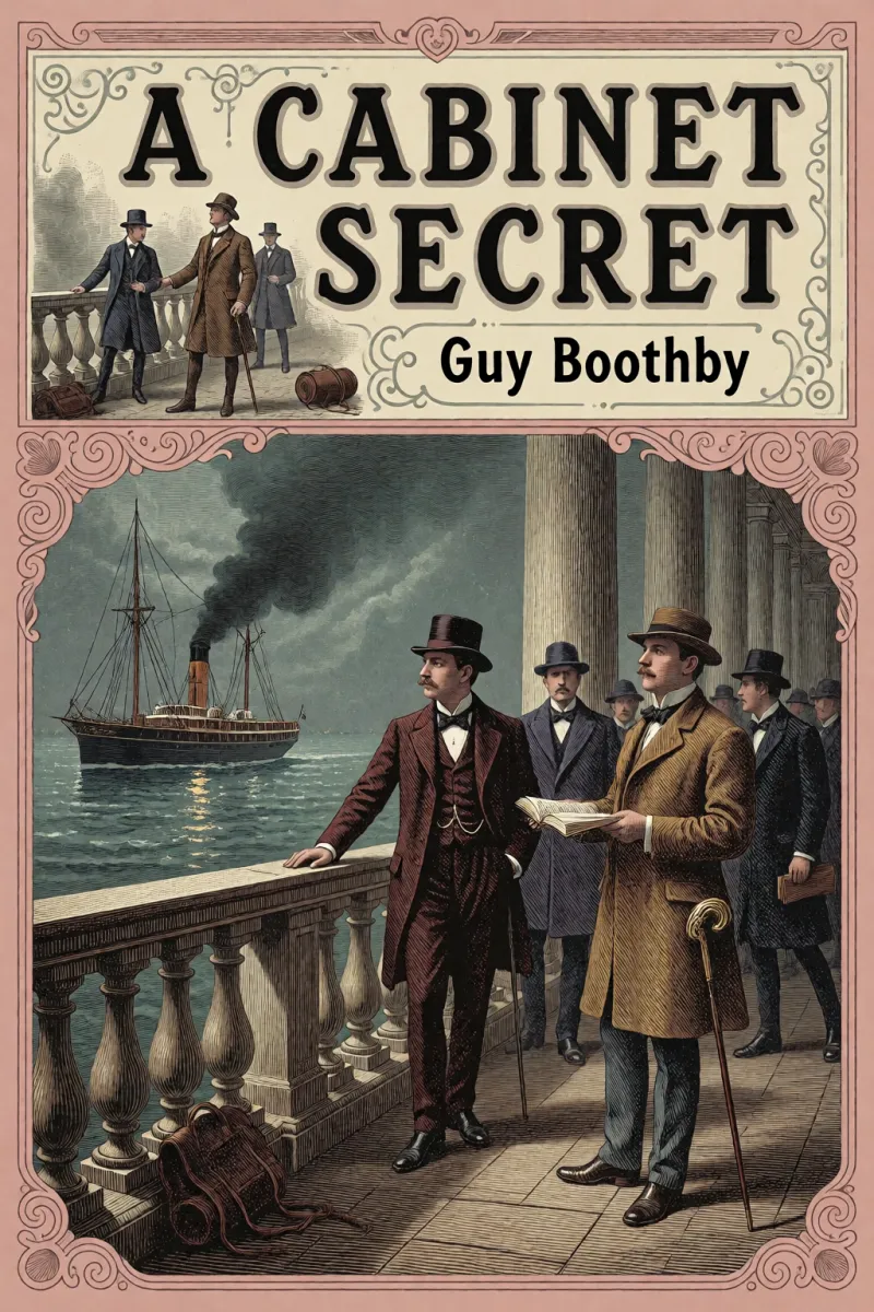 Cover of A Cabinet Secret by Guy Boothby