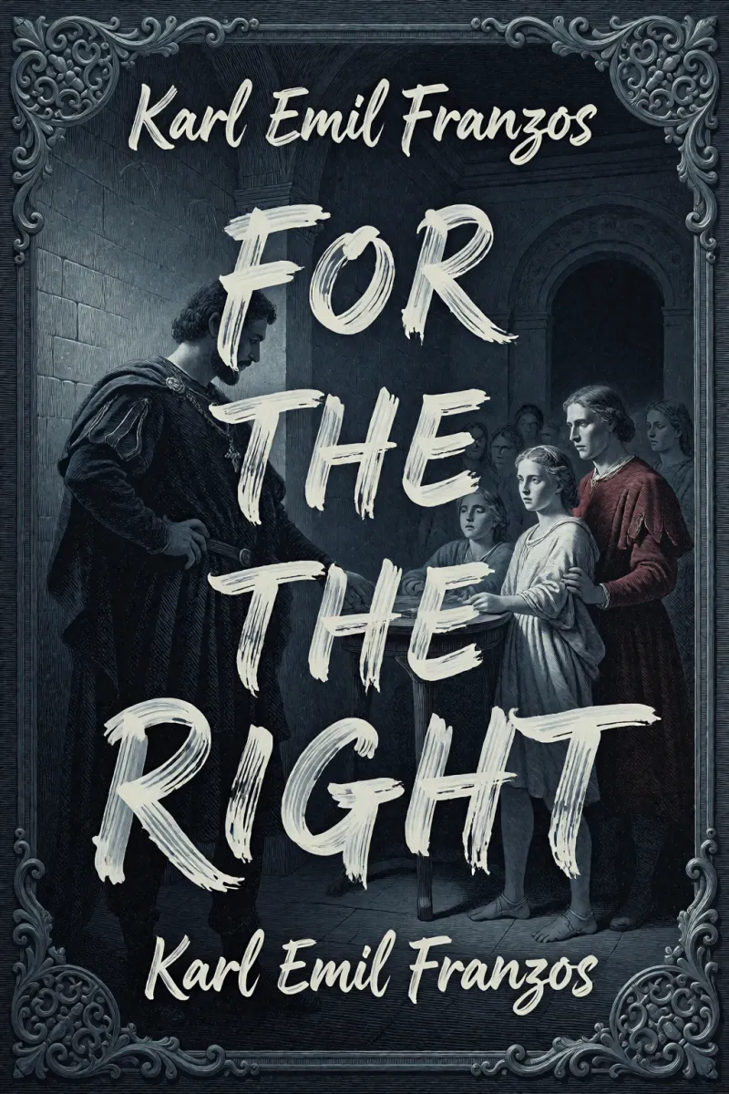 Cover of For the Right by Karl Emil Franzos