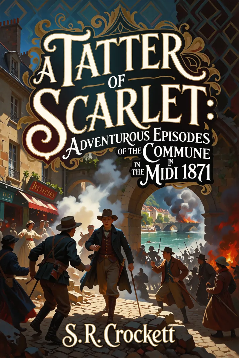 Cover of A Tatter of Scarlet: Adventurous Episodes of the Commune in the Midi 1871 by S. R. Crockett