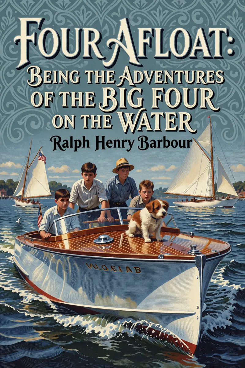 Cover of Four Afloat: Being the Adventures of the Big Four on the Water by Ralph Henry Barbour