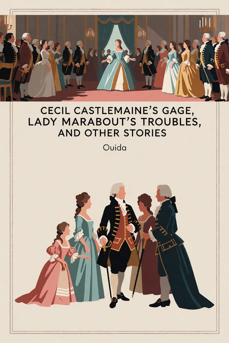 Cover of Cecil Castlemaine's Gage, Lady Marabout's Troubles, and Other Stories by Ouida