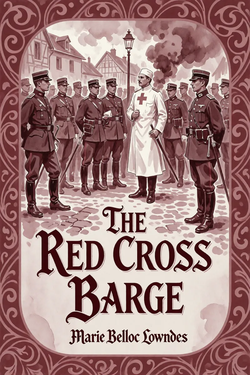 Cover of The Red Cross Barge by Marie Belloc Lowndes