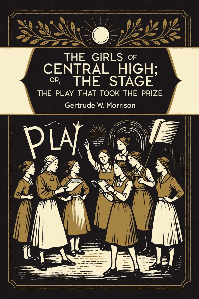Cover of The Girls of Central High on the Stage; Or, The Play That Took The Prize by Gertrude W. Morrison