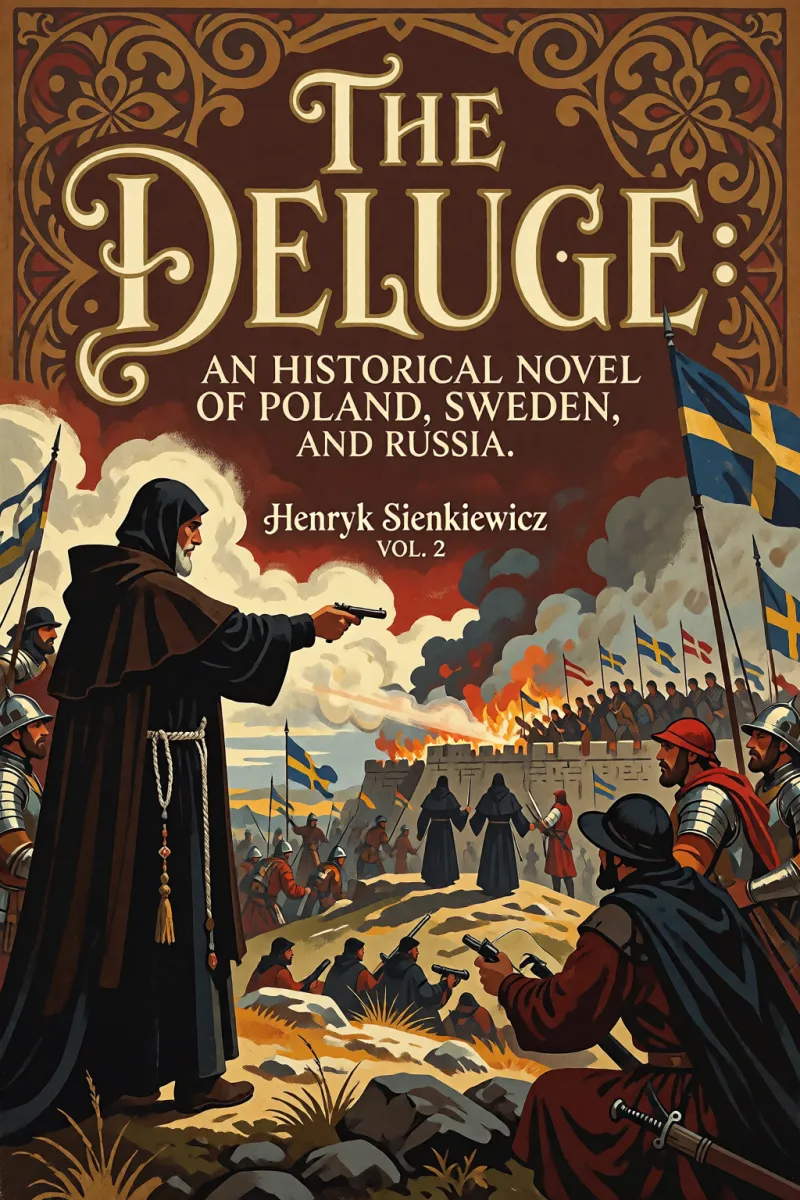 Cover of The Deluge: An Historical Novel of Poland, Sweden, and Russia. Vol. 2 by Henryk Sienkiewicz