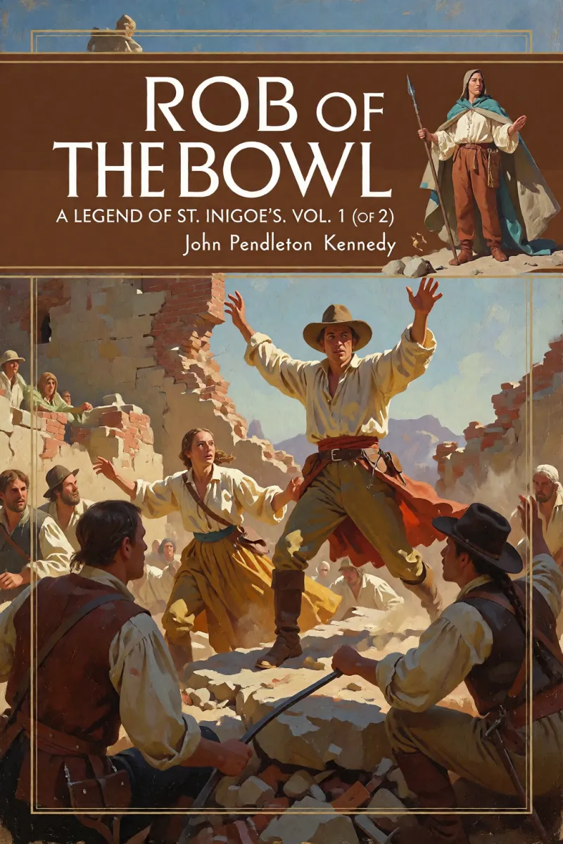 Cover of Rob of the Bowl: A Legend of St. Inigoe's. Vol. 1 (of 2) by John Pendleton Kennedy