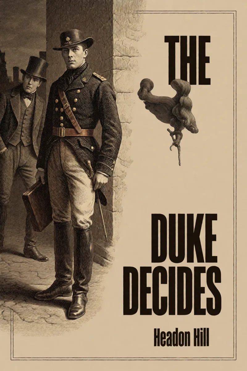 Cover of The Duke Decides by Headon Hill