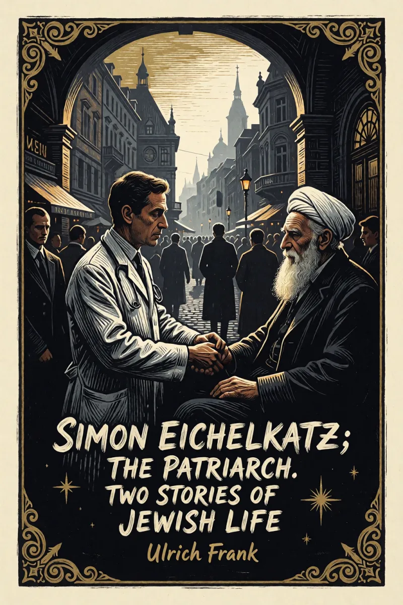 Cover of Simon Eichelkatz; The Patriarch. Two Stories of Jewish Life by Ulrich Frank