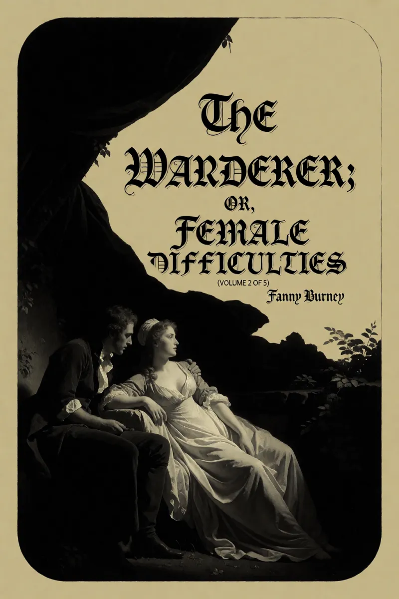 Cover of The Wanderer; or, Female Difficulties (Volume 2 of 5) by Fanny Burney