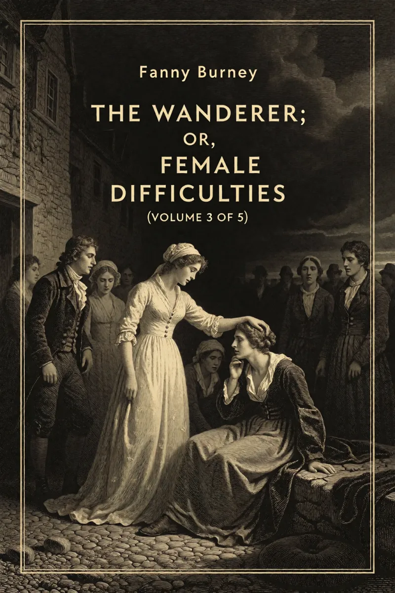 Cover of The Wanderer; or, Female Difficulties (Volume 3 of 5) by Fanny Burney