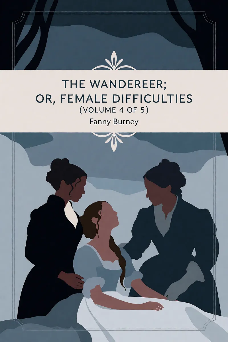 Cover of The Wanderer; or, Female Difficulties (Volume 4 of 5) by Fanny Burney