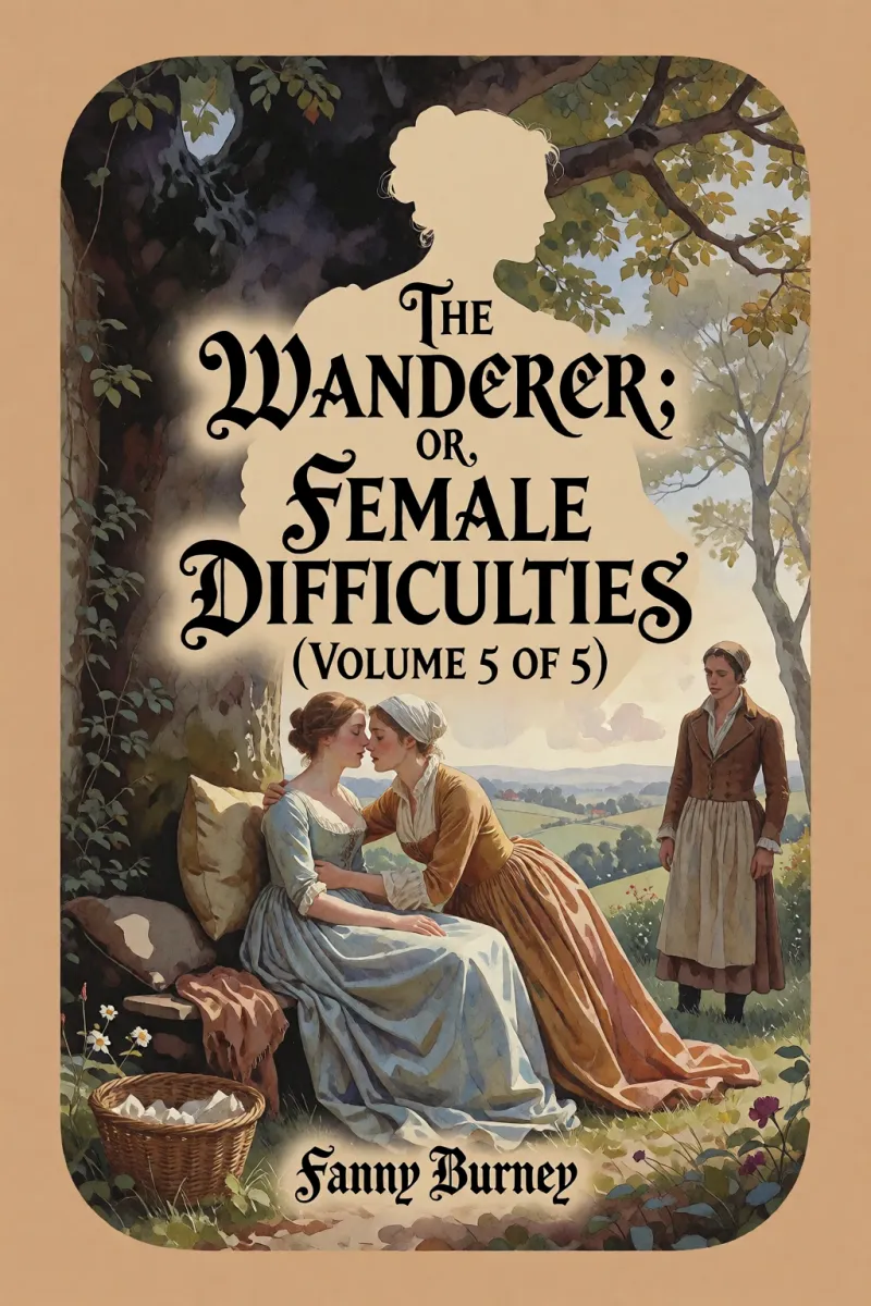 Cover of The Wanderer; or, Female Difficulties (Volume 5 of 5) by Fanny Burney