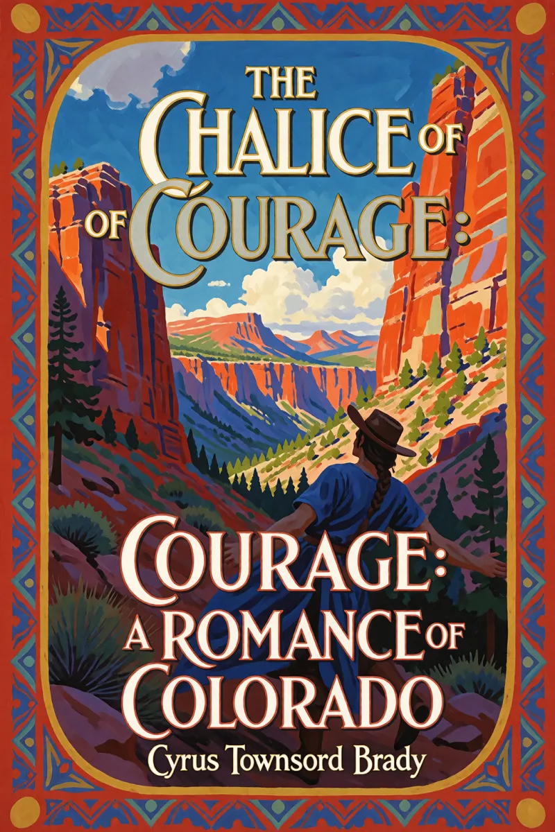 Cover of The Chalice Of Courage: A Romance of Colorado by Cyrus Townsend Brady