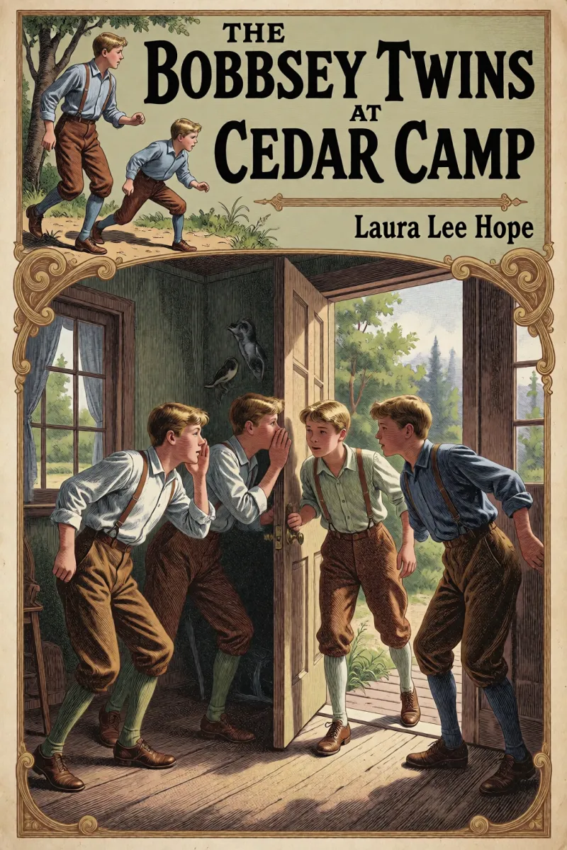 Cover of The Bobbsey Twins at Cedar Camp by Laura Lee Hope