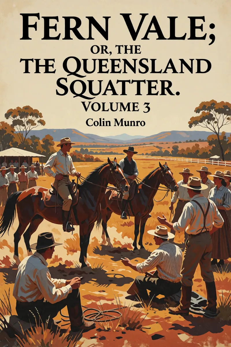 Cover of Fern Vale; or, the Queensland Squatter. Volume 3 by Colin Munro