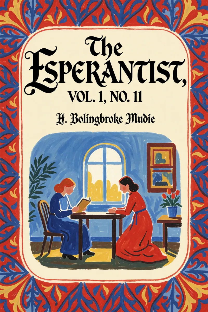Cover of The Esperantist, Vol. 1, No. 11 by H. Bolingbroke Mudie