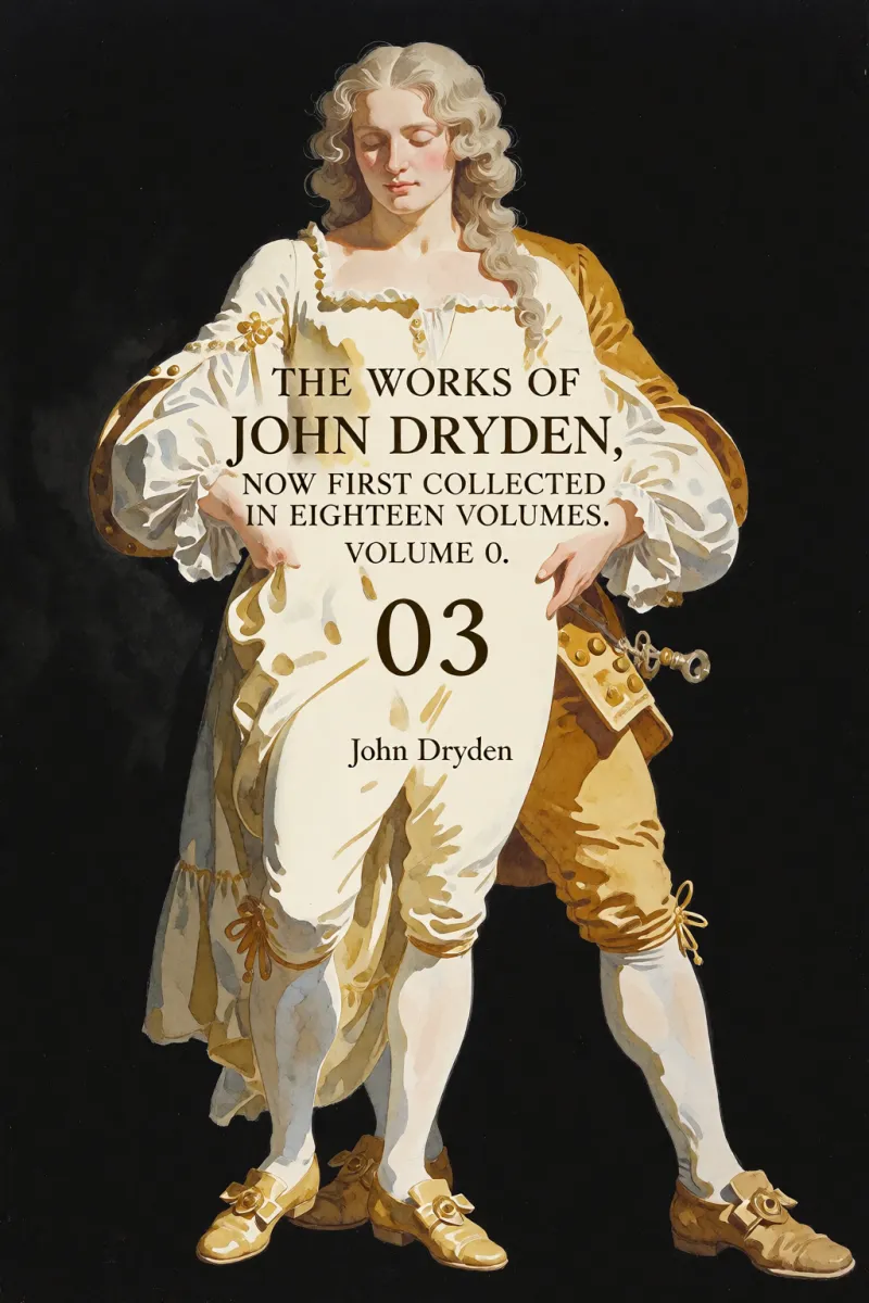 Cover of The works of John Dryden, now first collected in eighteen volumes. Volume 03 by John Dryden