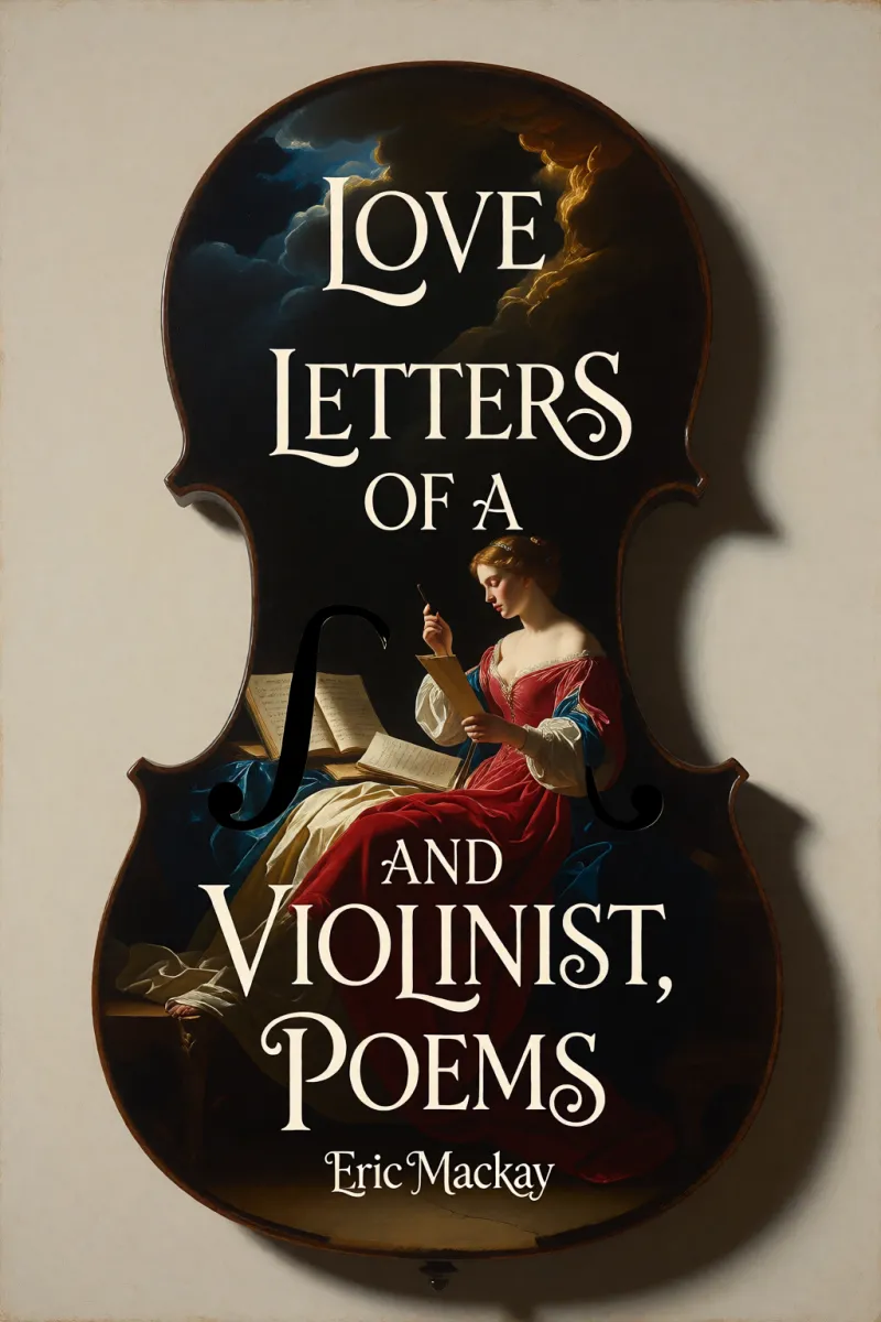 Cover of Love Letters of a Violinist, and Other Poems by Eric Mackay