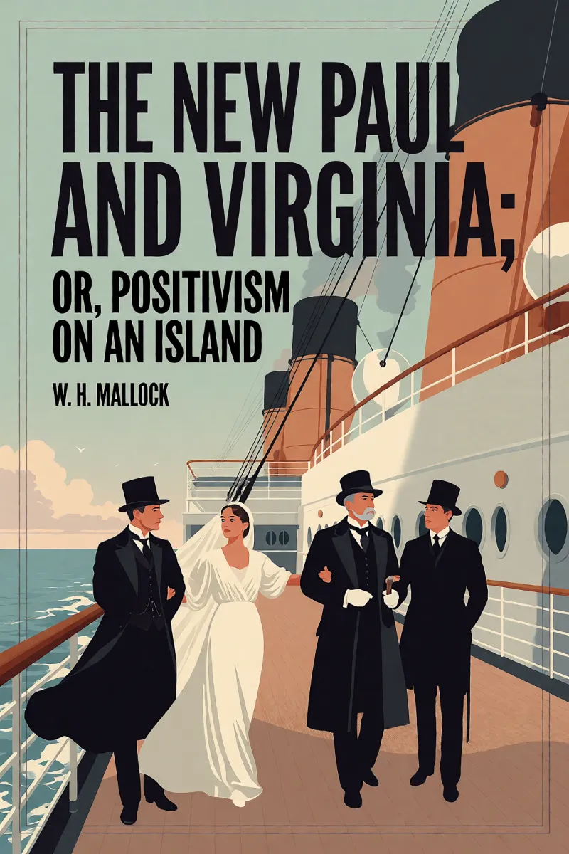 Cover of The New Paul and Virginia; Or, Positivism on an Island by W. H. Mallock