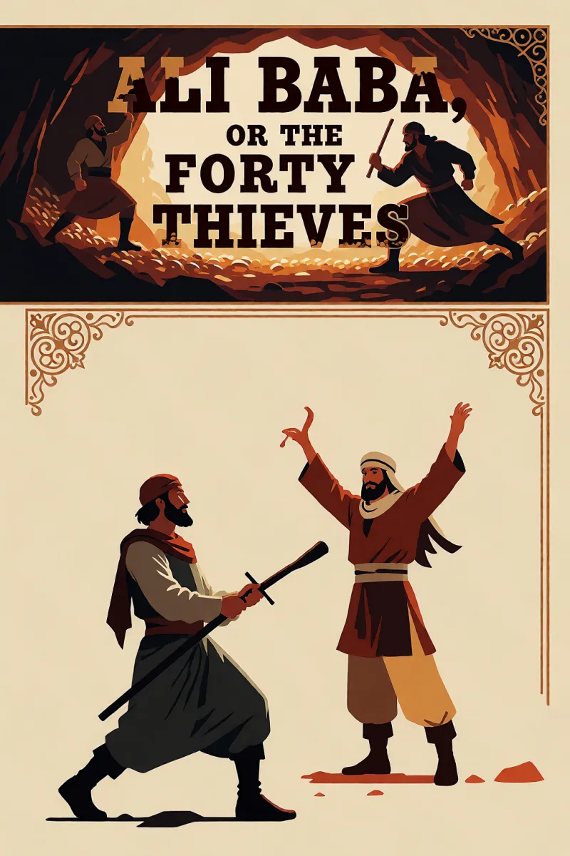 Cover of Ali Baba, or the Forty Thieves by Unknown