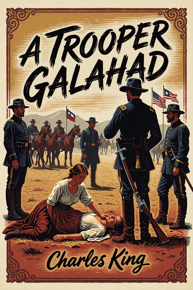 Cover of A Trooper Galahad by Charles King