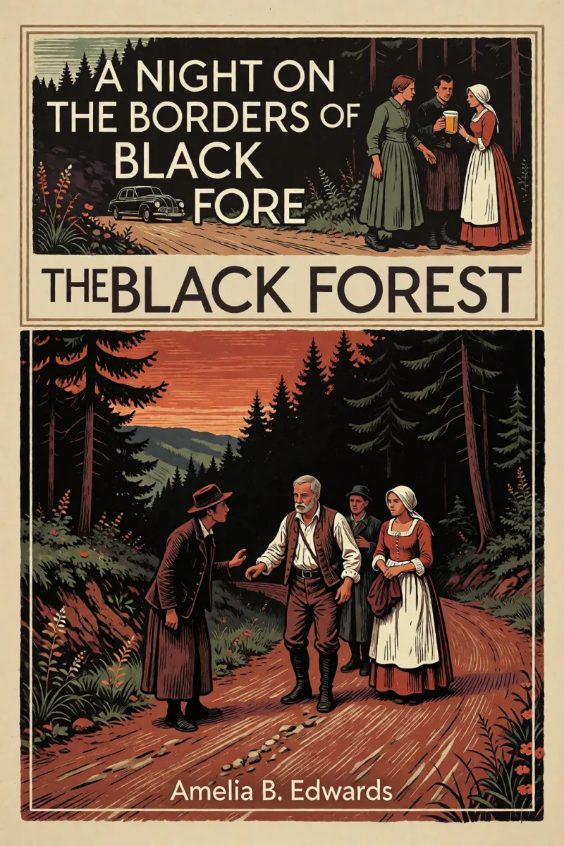 Cover of A Night on the Borders of the Black Forest by Amelia B. Edwards