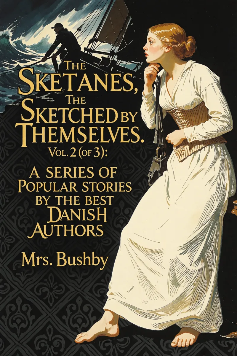Cover of The Danes, Sketched by Themselves. Vol. 2 (of 3): A Series of Popular Stories by the Best Danish Authors by Mrs. Bushby