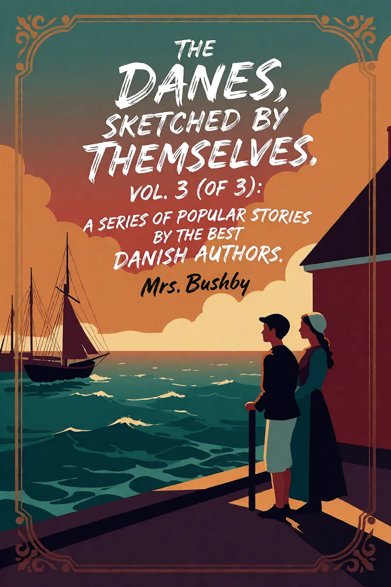 Cover of The Danes, Sketched by Themselves. Vol. 3 (of 3): A Series of Popular Stories by the Best Danish Authors by Mrs. Bushby