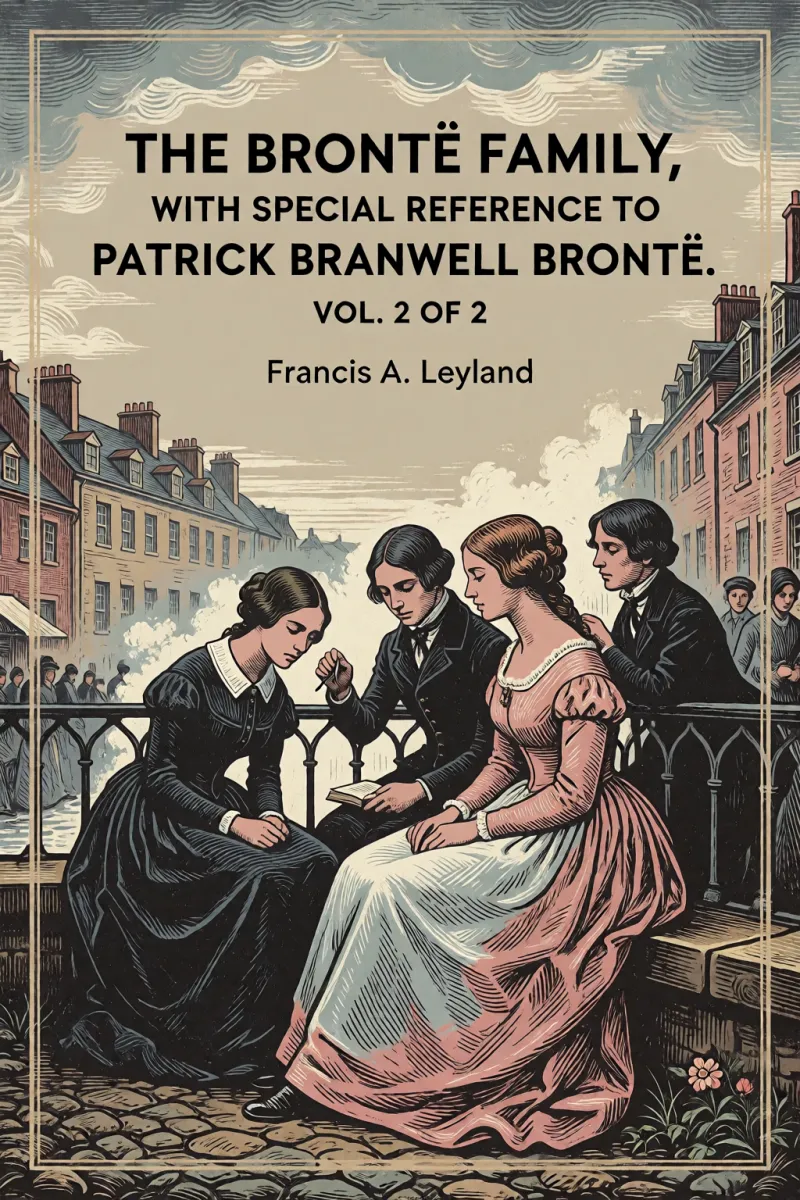 Cover of The Brontë Family, with special reference to Patrick Branwell Brontë. Vol. 2 of 2 by Francis A. Leyland
