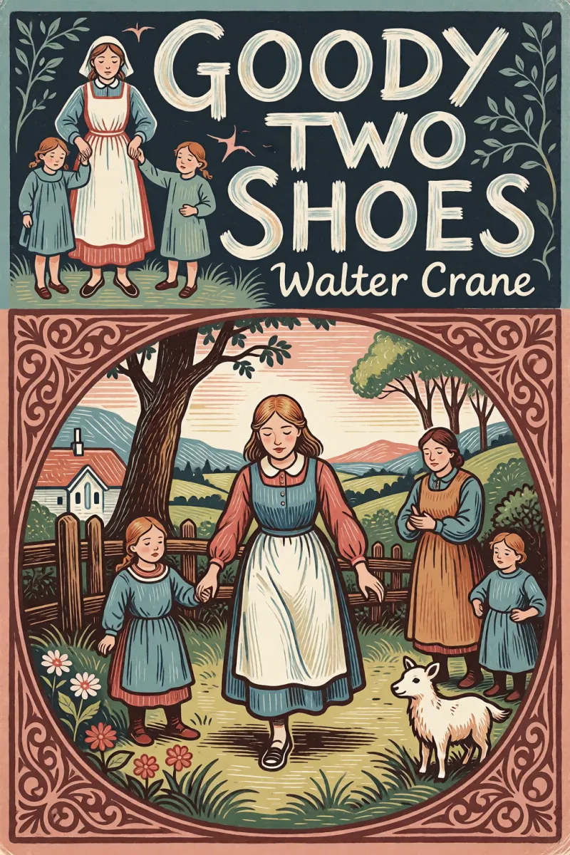 Cover of Goody Two Shoes by Walter Crane