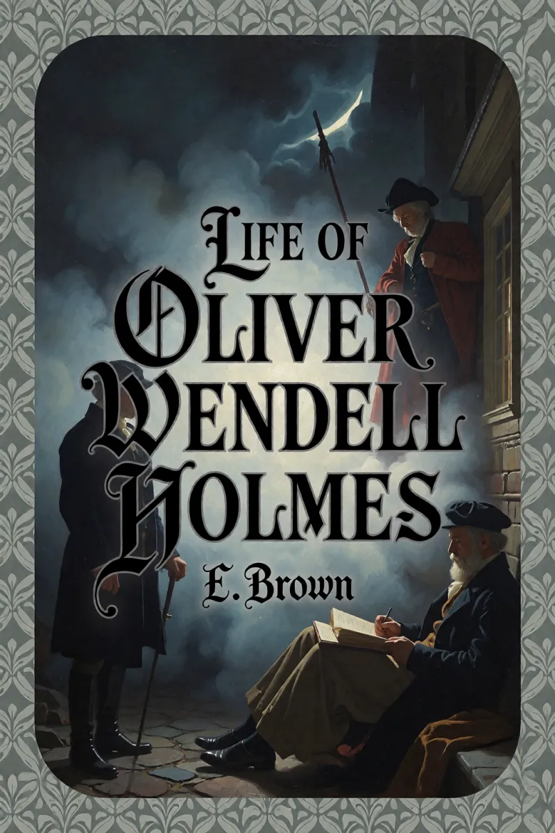 Cover of Life of Oliver Wendell Holmes by E. Brown