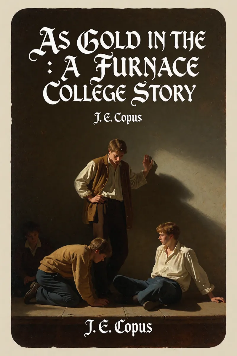 Cover of "As Gold in the Furnace" : A College Story by J. E. Copus