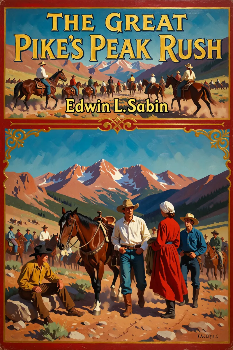 Cover of The great Pike's Peak rush by Edwin L. Sabin