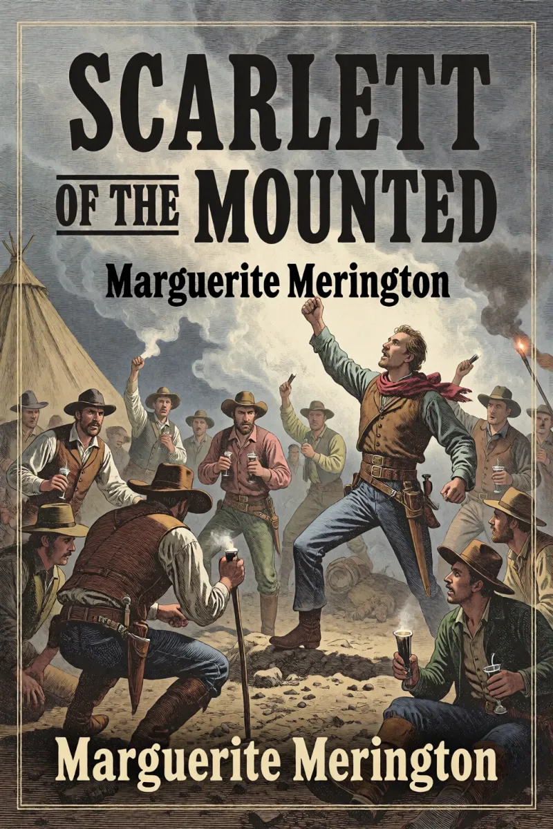 Cover of Scarlett of the Mounted by Marguerite Merington