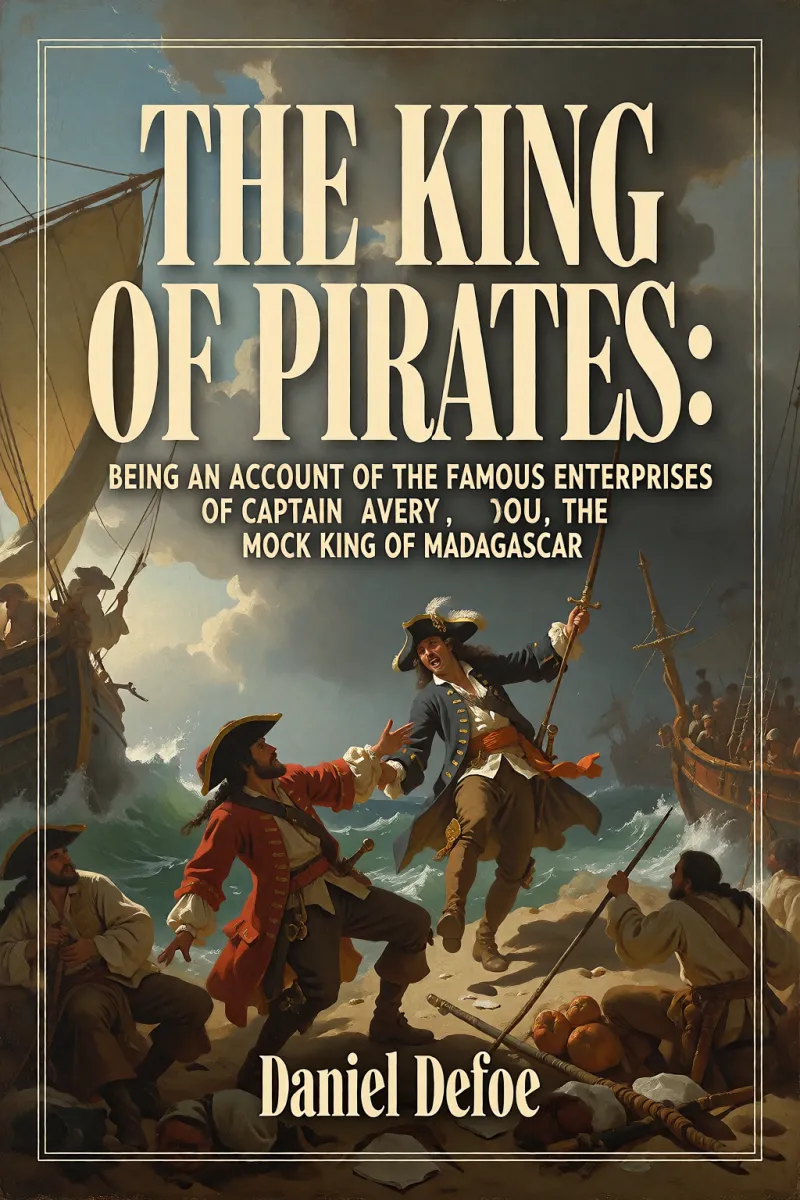 Cover of The King of Pirates: Being an Account of the Famous Enterprises of Captain Avery, the Mock King of Madagascar by Daniel Defoe