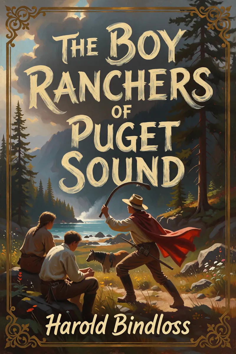 Cover of The Boy Ranchers of Puget Sound by Harold Bindloss