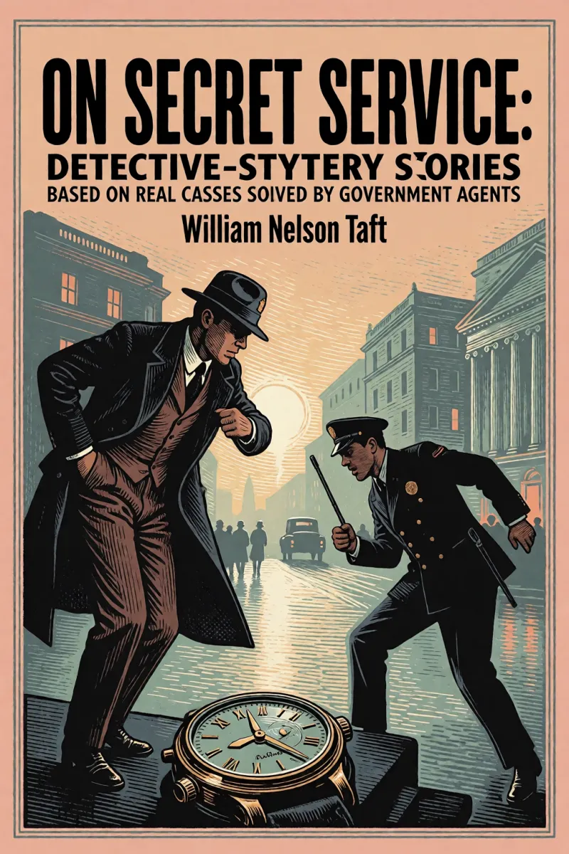 Cover of On Secret Service: Detective-Mystery Stories Based on Real Cases Solved by Government Agents by William Nelson Taft