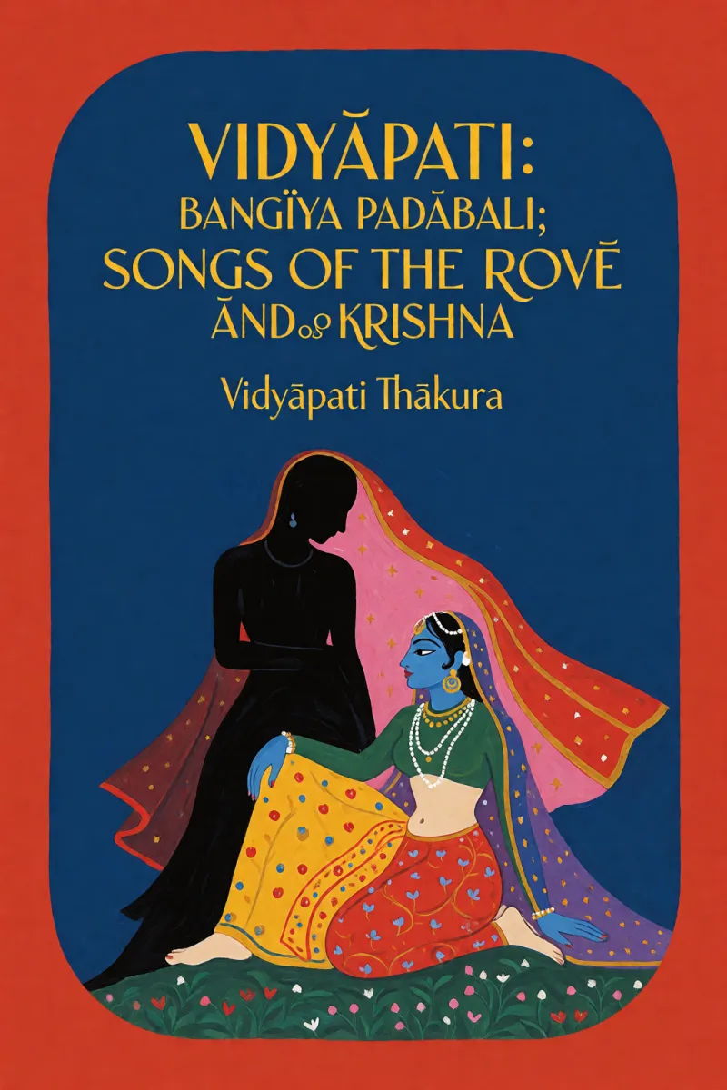 Cover of Vidyāpati: Bangīya padābali; songs of the love of Rādhā and Krishna by Vidyāpati Thākura