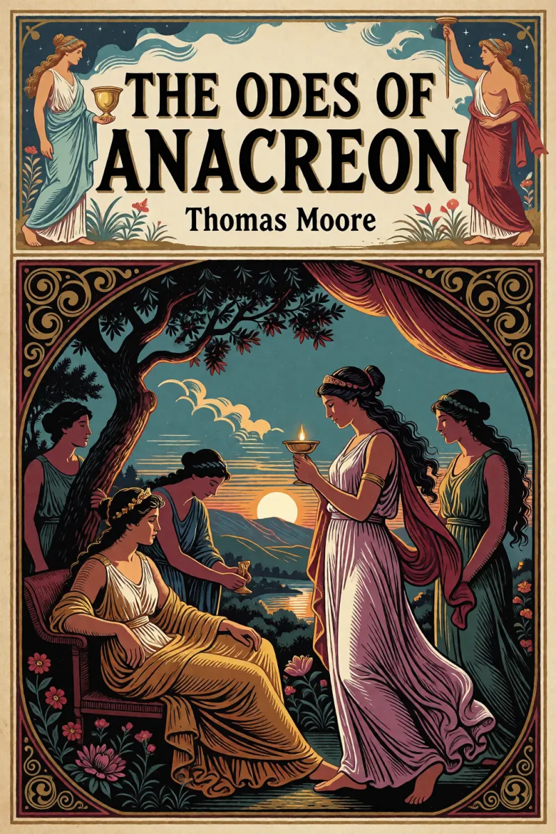 Cover of The Odes of Anacreon by Thomas Moore