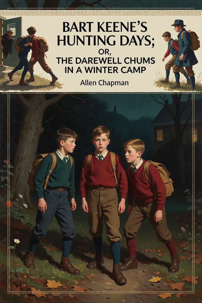 Cover of Bart Keene's Hunting Days; or, The Darewell Chums in a Winter Camp by Allen Chapman