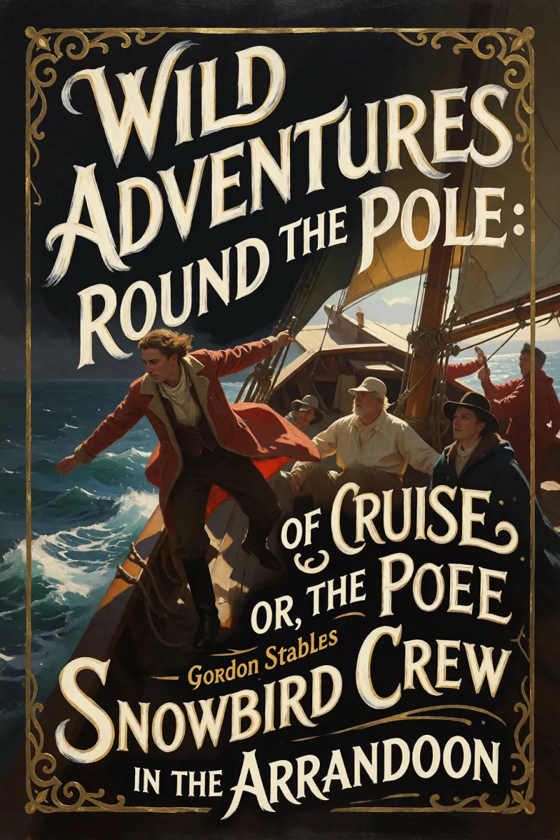 Cover of Wild Adventures round the Pole: Or, The Cruise of the "Snowbird" Crew in the "Arrandoon" by Gordon Stables