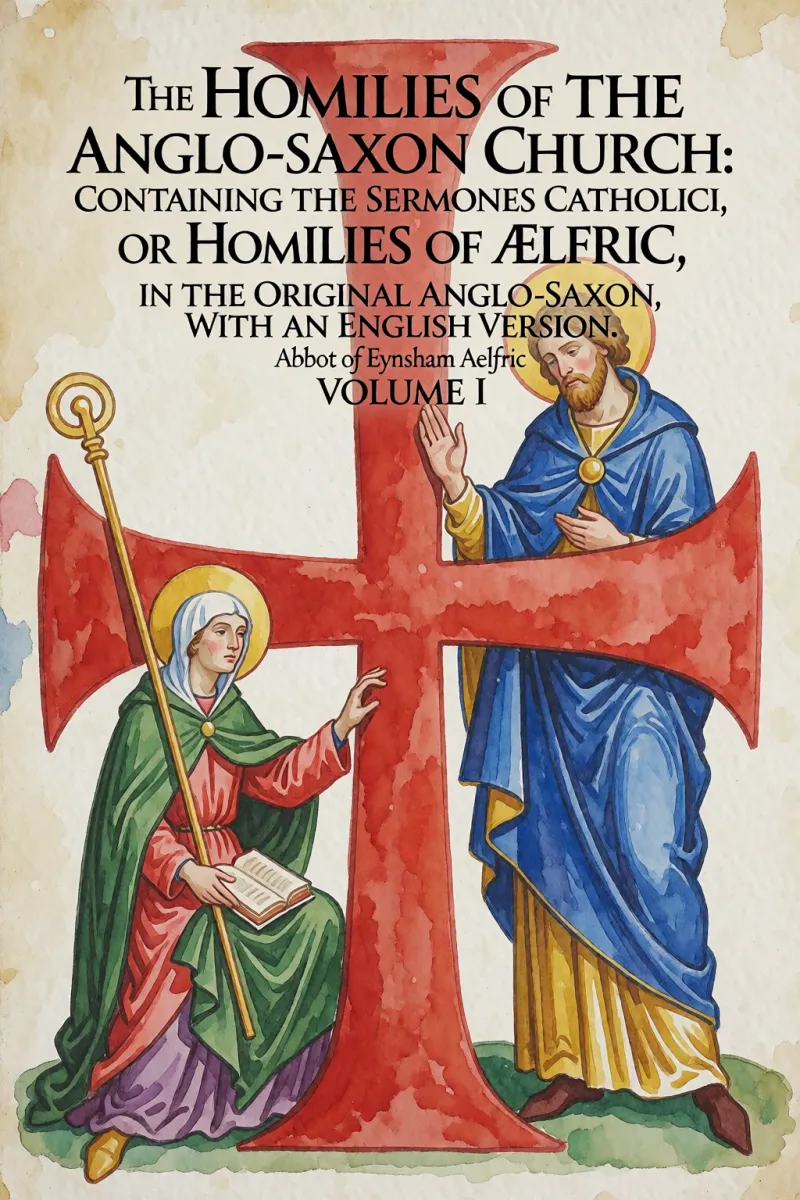 Cover of The Homilies of the Anglo-Saxon Church: Containing the Sermones Catholici, or Homilies of Ælfric, in the Original Anglo-Saxon, with an English Version. Volume I. by Abbot of Eynsham Aelfric