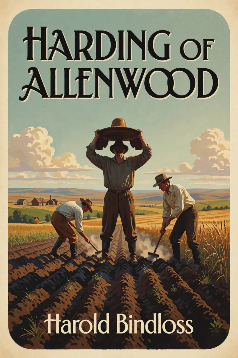 Cover of Harding of Allenwood by Harold Bindloss