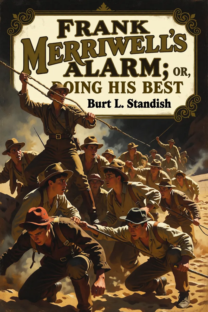 Cover of Frank Merriwell's Alarm; Or, Doing His Best by Burt L. Standish