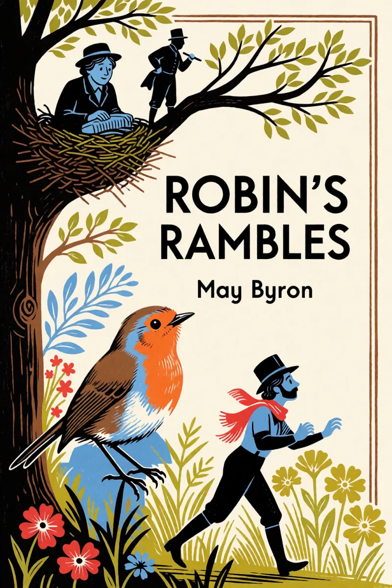 Cover of Robin's Rambles by May Byron