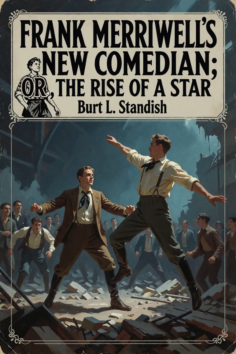 Cover of Frank Merriwell's New Comedian; Or, The Rise of a Star by Burt L. Standish
