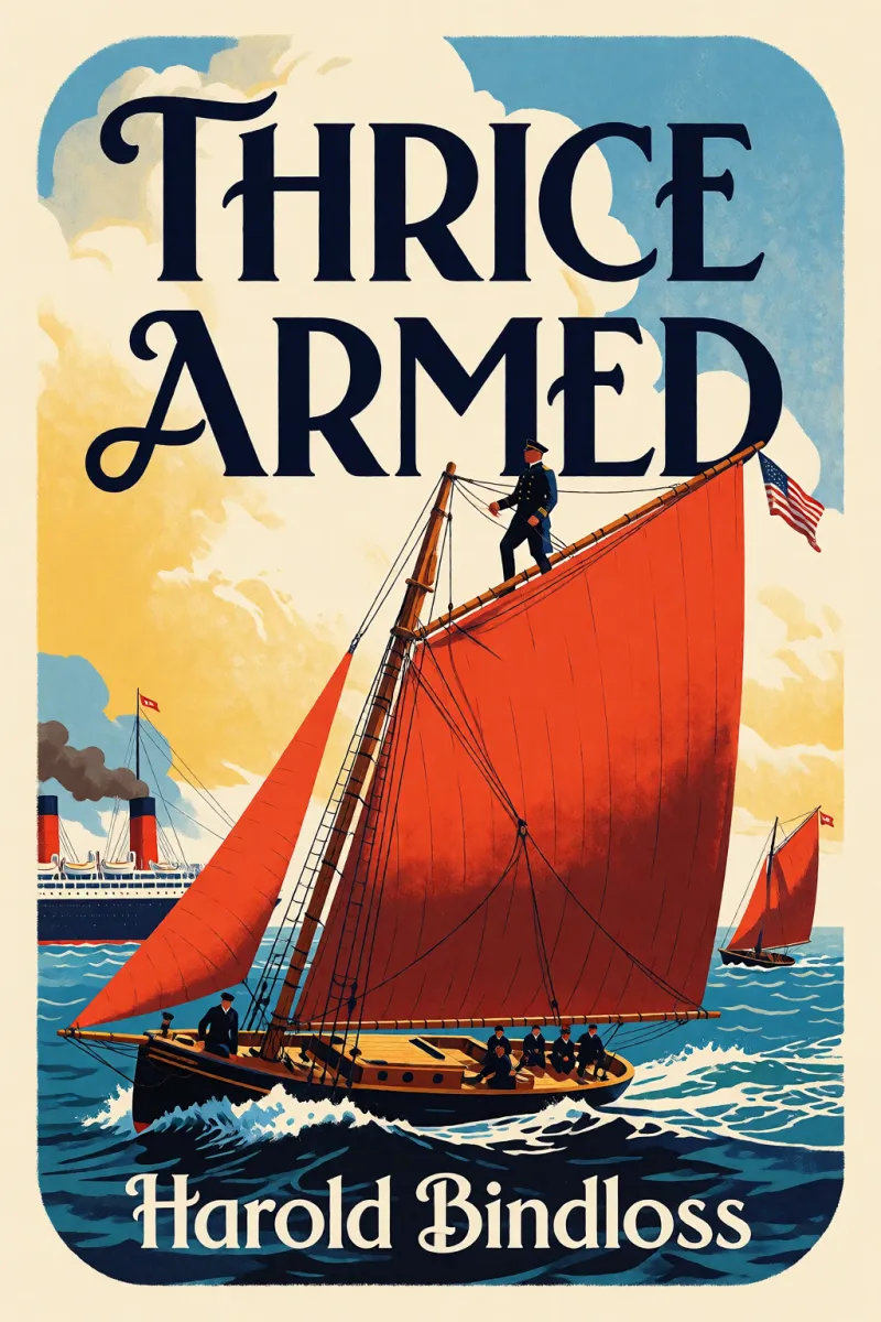 Cover of Thrice Armed by Harold Bindloss