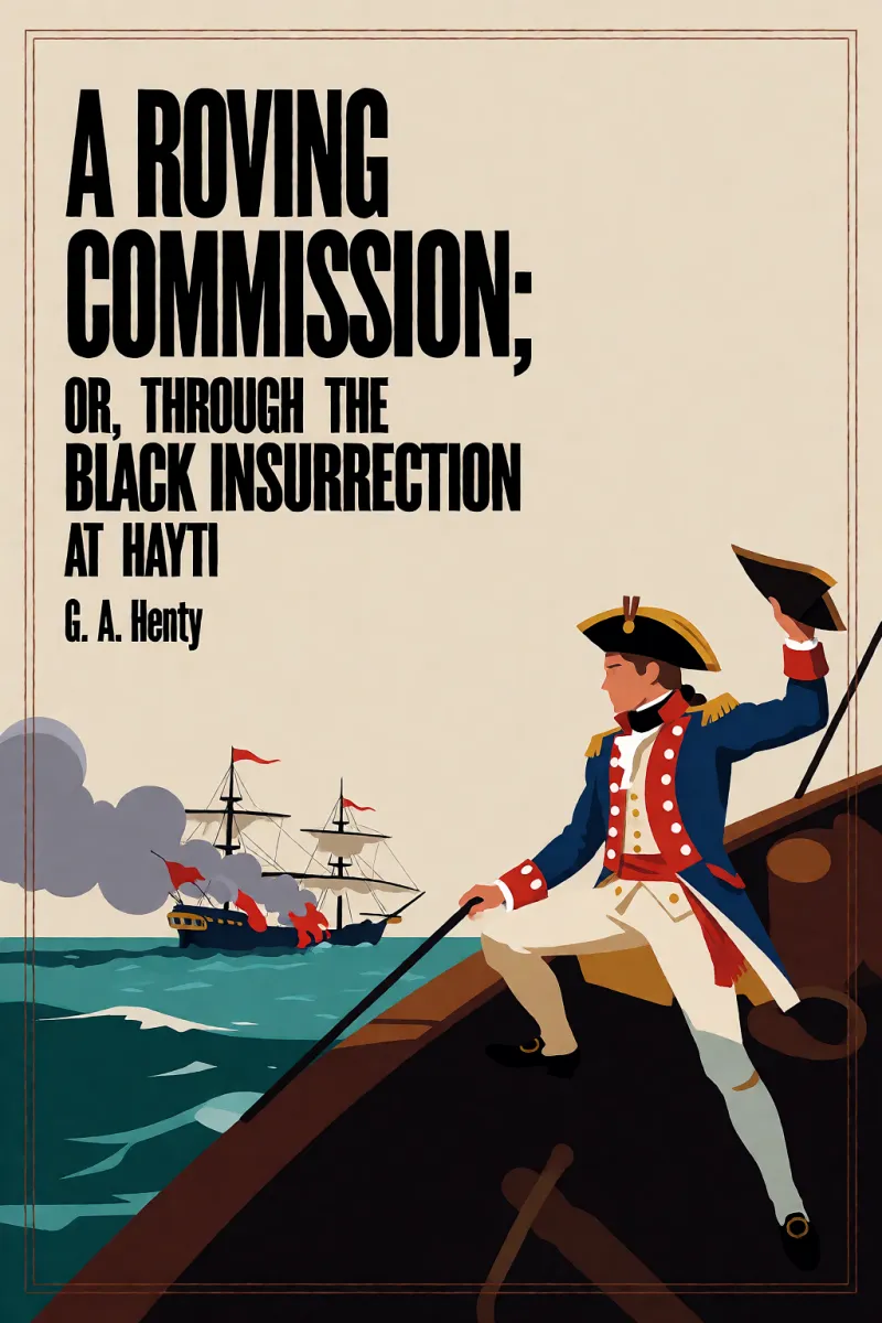 Cover of A Roving Commission; Or, Through the Black Insurrection at Hayti by G. A. Henty