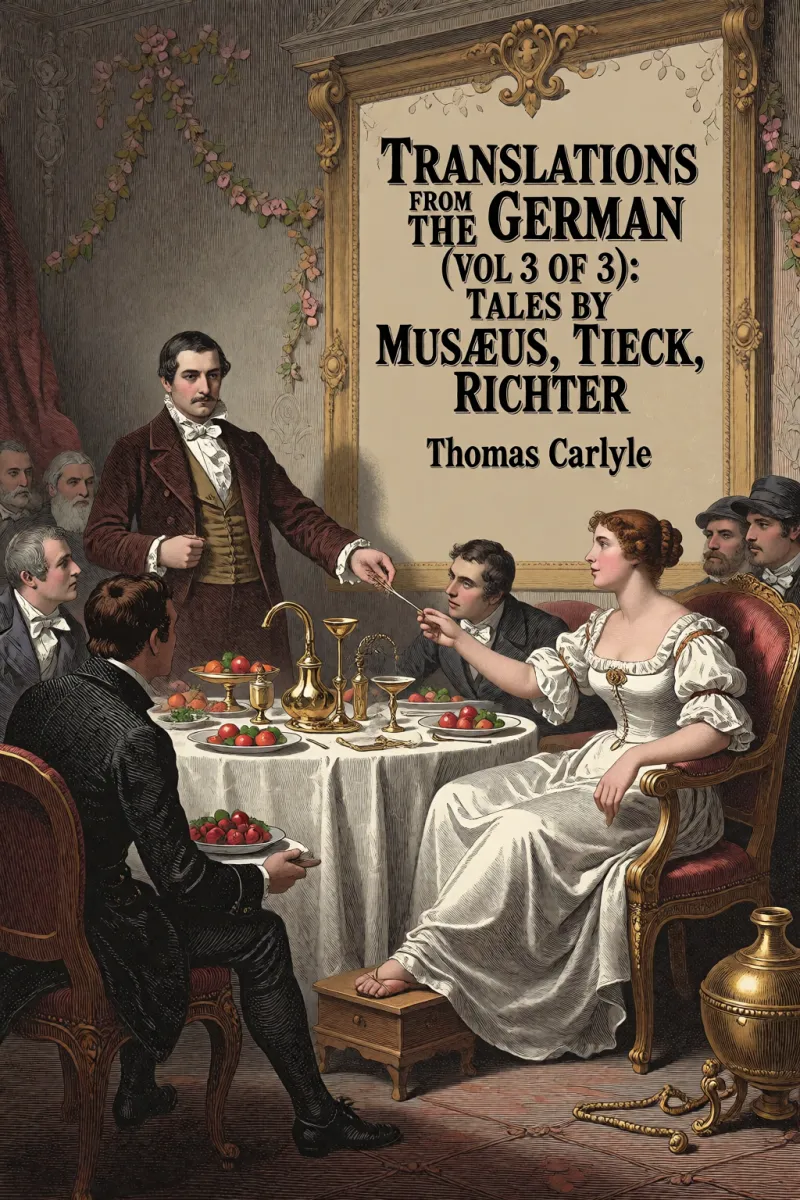 Cover of Translations from the German (Vol 3 of 3): Tales by Musæus, Tieck, Richter by Thomas Carlyle