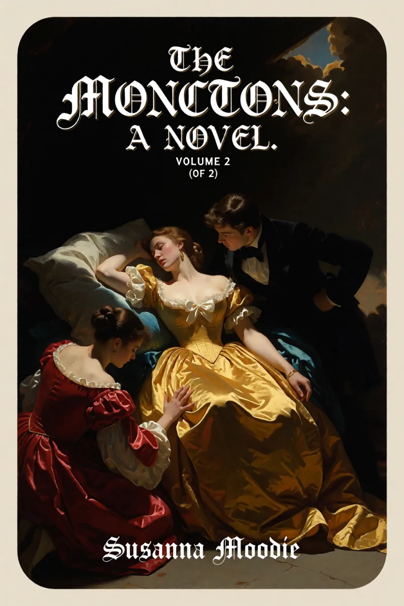 Cover of The Monctons: A Novel. Volume 2 (of 2) by Susanna Moodie