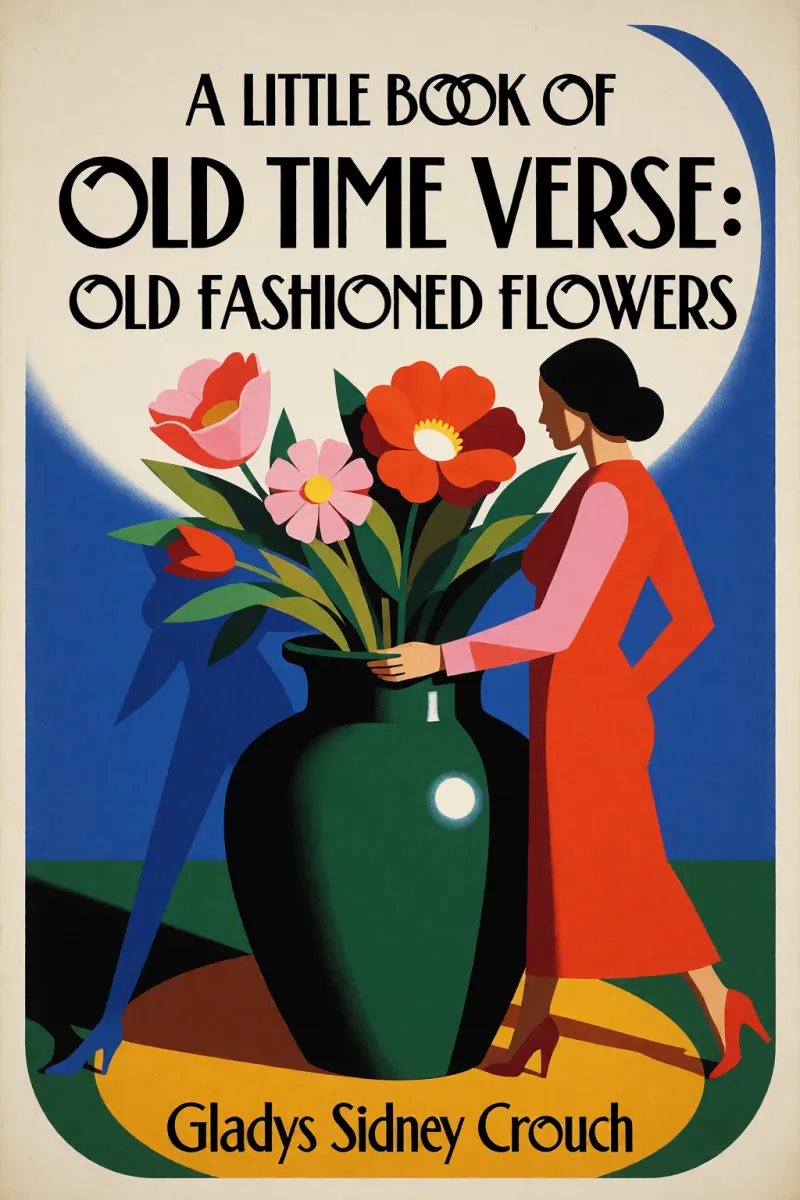 Cover of A Little Book of Old Time Verse: Old Fashioned Flowers by Gladys Sidney Crouch